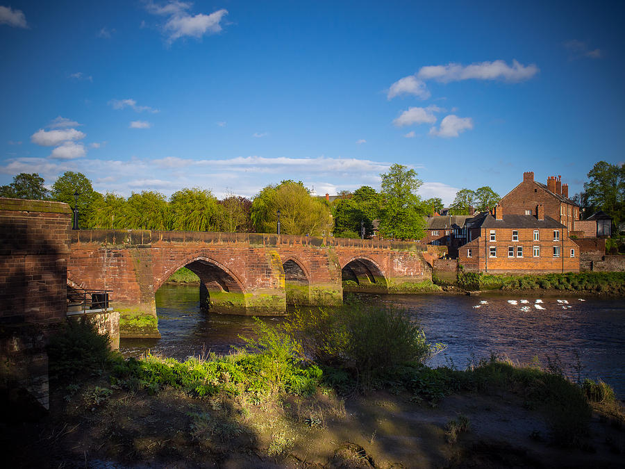 Old Dee Bridge Chester Photograph by Mark Llewellyn