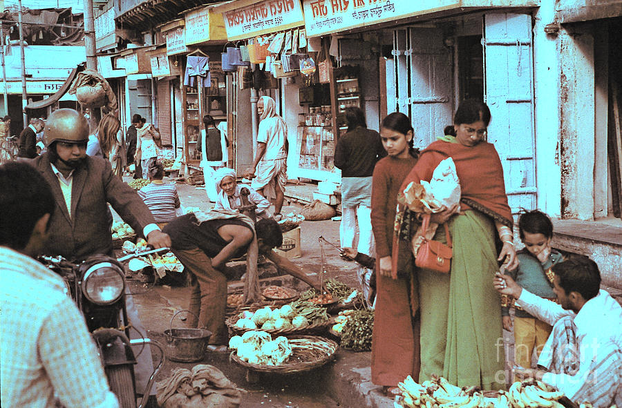 Old Delhi 1978 Photograph by Bob Hislop