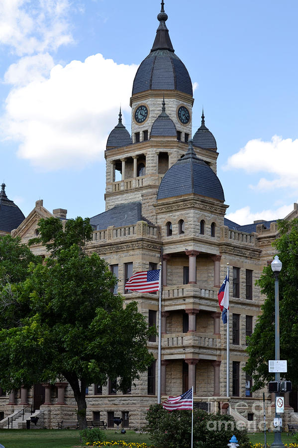 Old Denton Courthouse Photograph by Ruth Housley