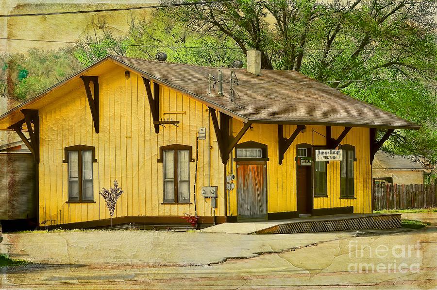 Architecture Photograph - Old Depot by Liane Wright