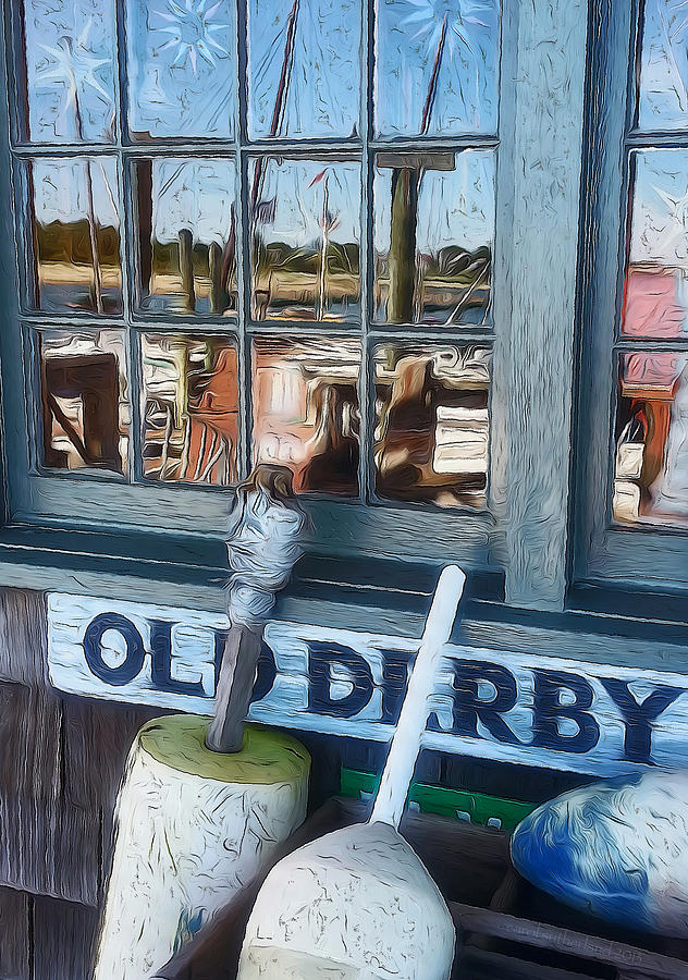 Bouys Photograph - Old Derby by Carol Sutherland