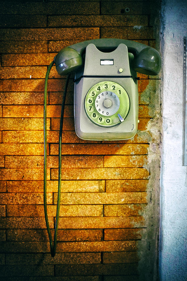 Old dial phone Photograph by Fabrizio Troiani