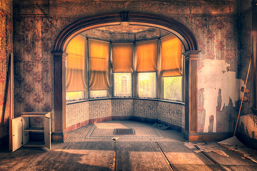 Old Dining Room Photograph By Emmanuel Panagiotakis