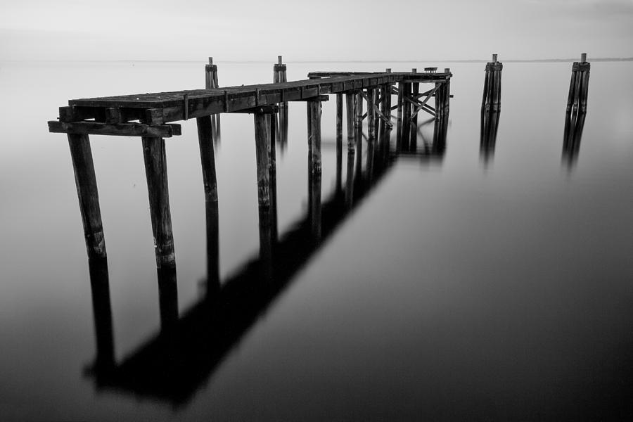 Sunset Photograph - Old Dock by Stefan Mazzola