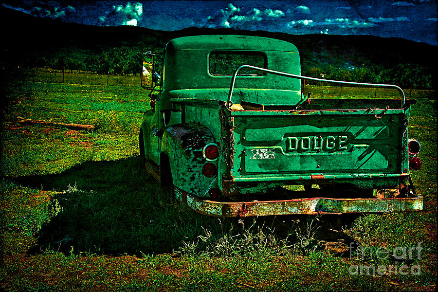 Old Dodge Photograph by Charles Muhle