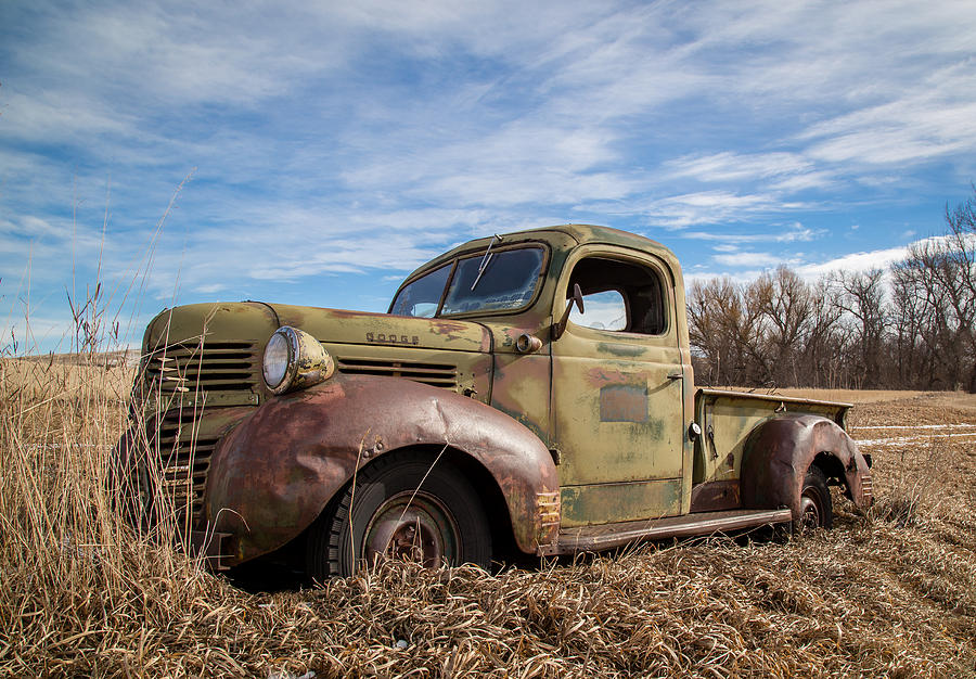 Old Dodge Truck 5 Photograph by Chad Rowe - Fine Art America