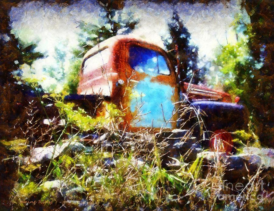 Old Dodge Truck Photograph by Janine Riley