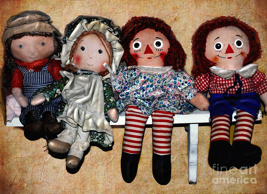 Old Dolls  Photograph by Savannah Gibbs