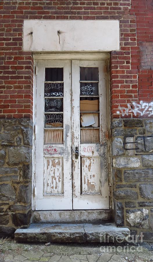 Old Door Asheville Photograph by Anita Adams