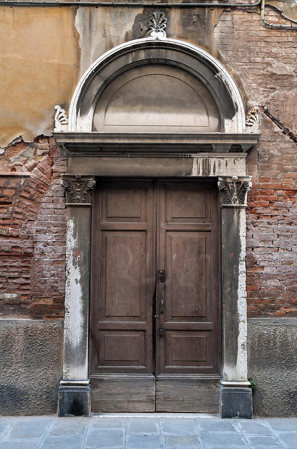 Architecture Photograph - Old door. by Fernando Barozza
