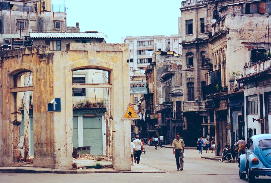 Old Downtown Havana Cuba Photograph by Rafael Salazar