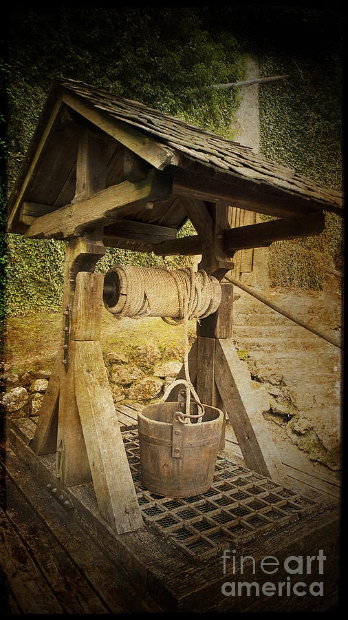 Old Draw Well Photograph by Heiko Koehrer-Wagner