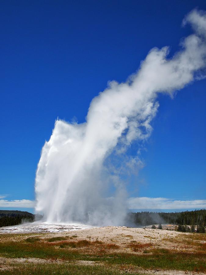 Old Faithful Photograph by Eric Carter