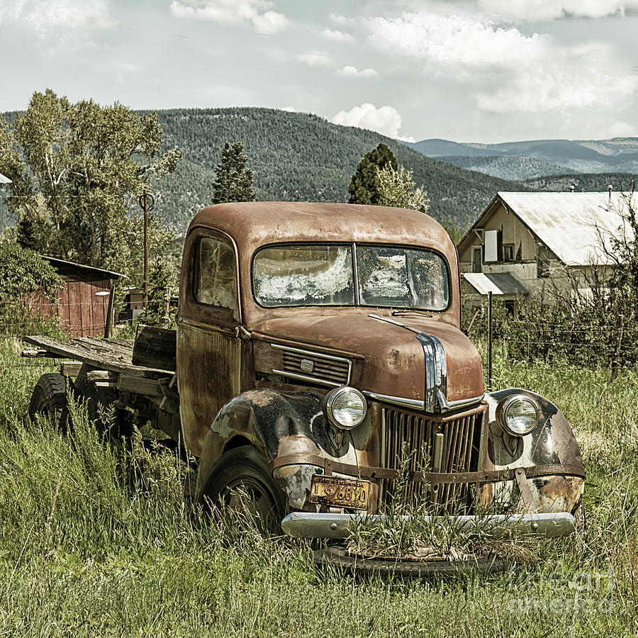 Old Faithful Truck Photograph by Terry Rowe