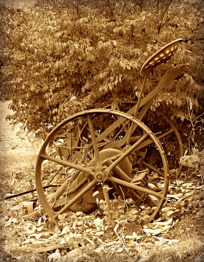 Old Farm Equipment 1 Photograph by Dark Whimsy