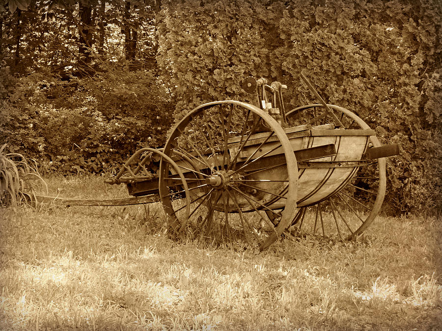Old Farm Equipment 2 Photograph by Dark Whimsy