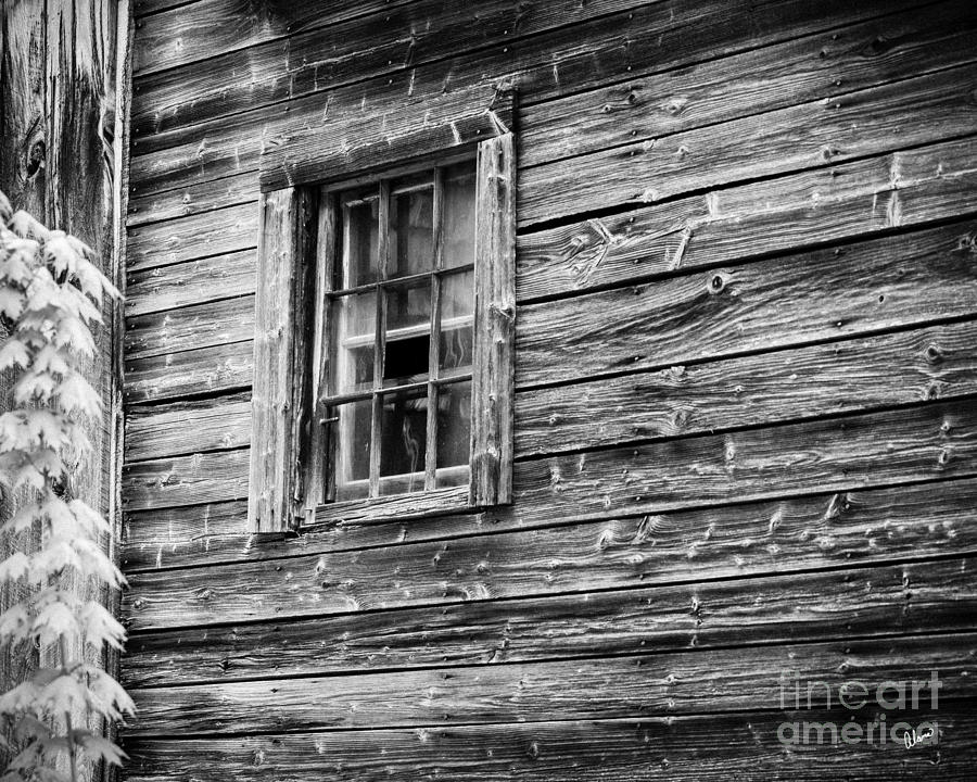 Old Farm House Window Photograph by Alana Ranney