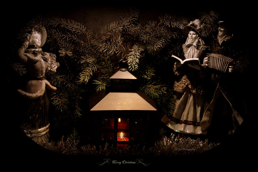 Old Fashioned Christmas Greeting Photograph by Jeanette C Landstrom