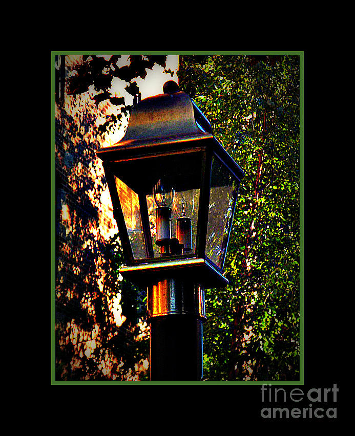 Old Fashioned Lanterns - Flickering Candle Photograph