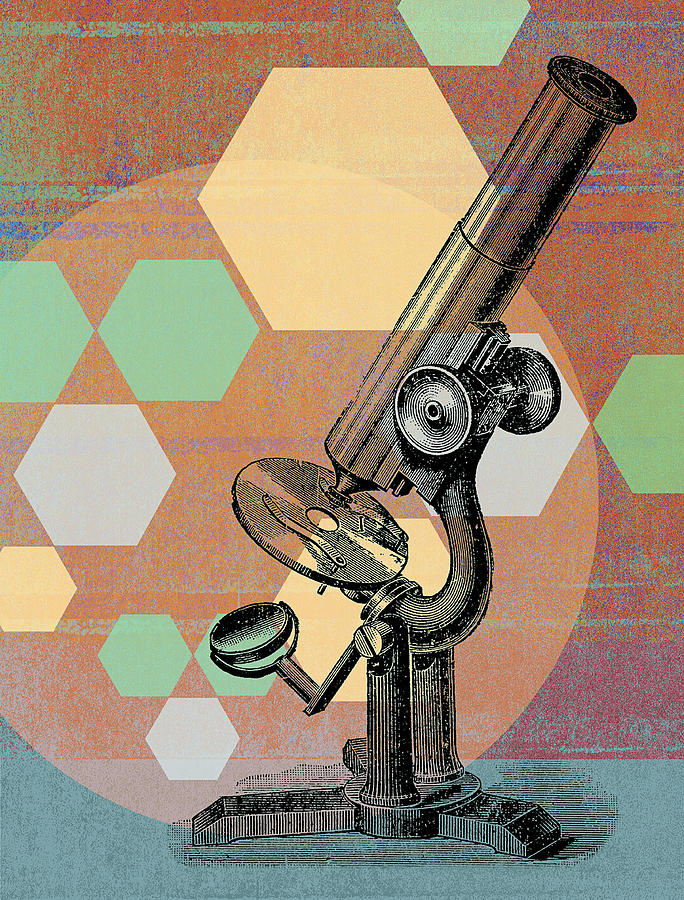 Old-fashioned Microscope Photograph by Ikon Ikon Images