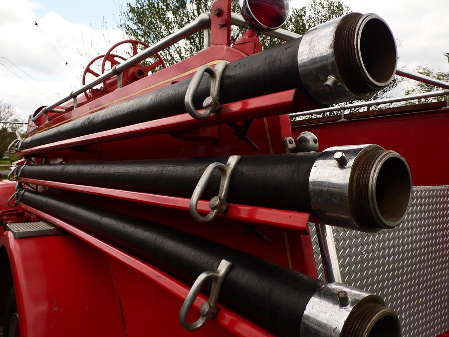 Old fire truck Photograph by Karl Rose