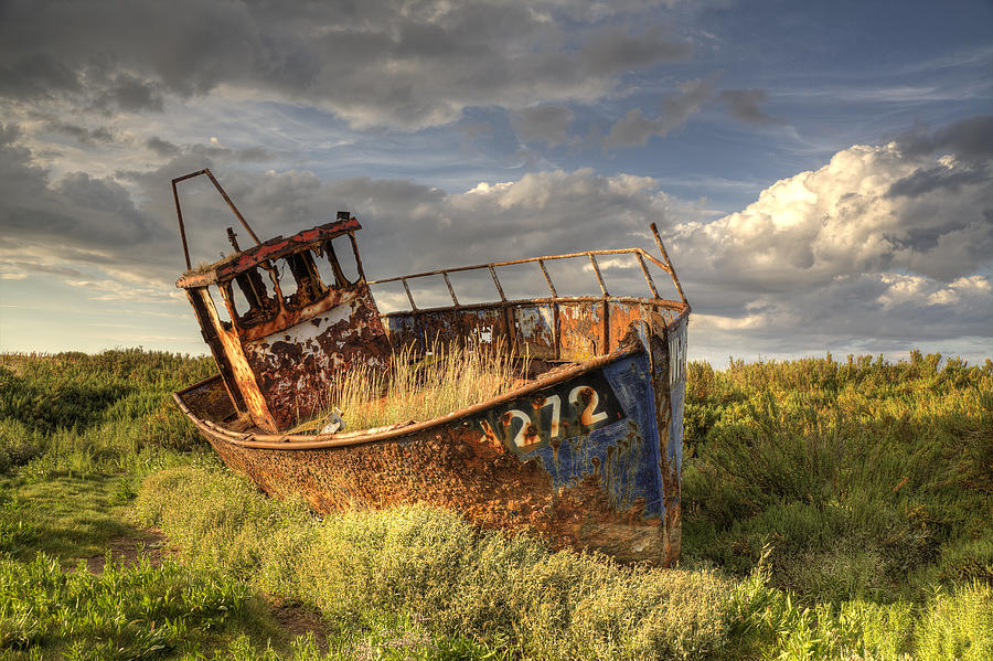 Old fishing boat Photograph by Ian Merton