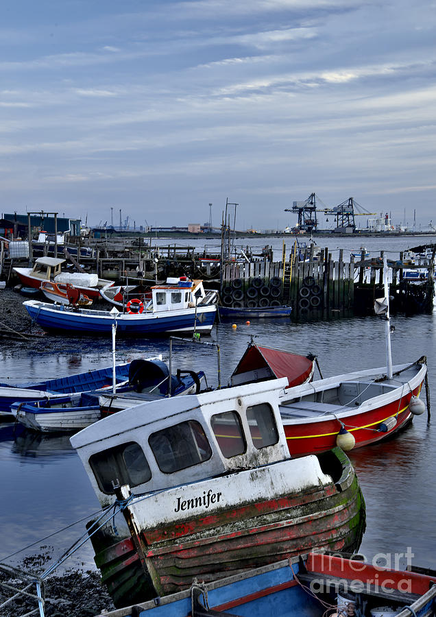 Old Fishing Boats Photograph by Martyn Arnold
