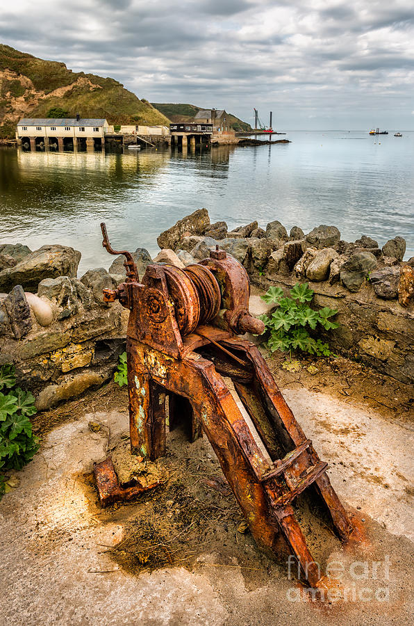 Architecture Photograph - Old Fishing Port by Adrian Evans