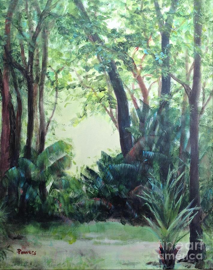 Nature Painting - Old Florida 5 by Mary Lynne Powers