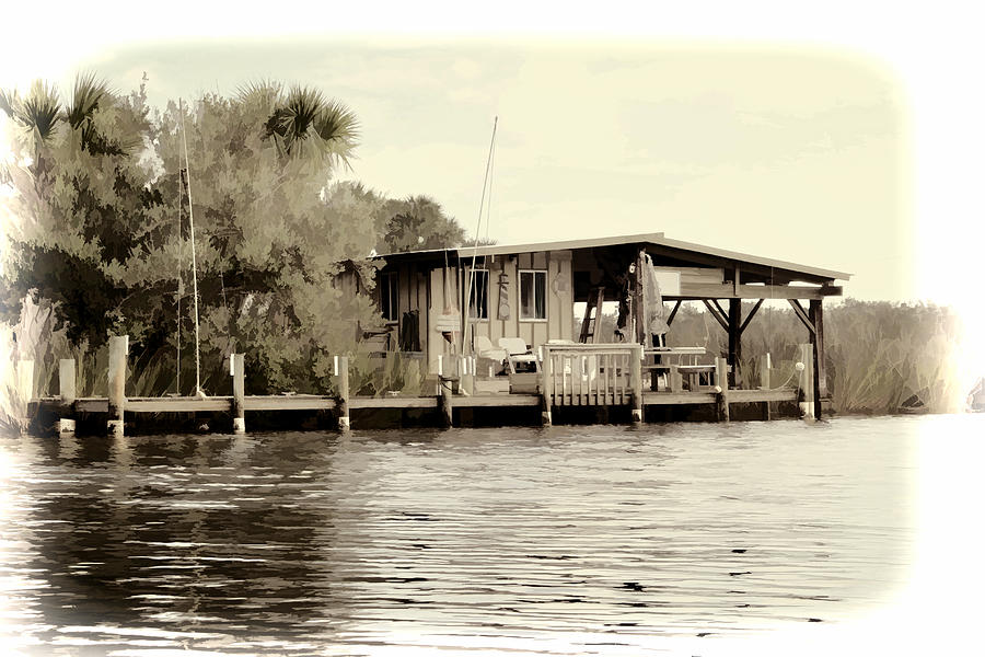 Old Florida Fish Shack Photograph by Alice Gipson