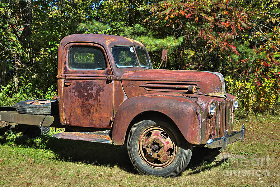 Old Ford Photograph by Alana Ranney