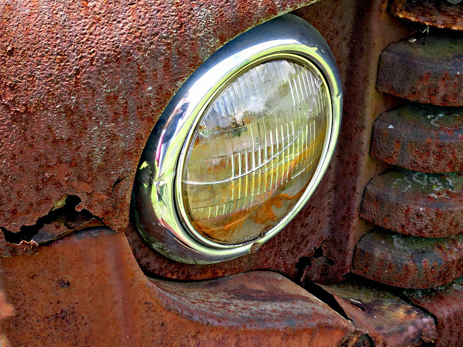 Ford Digital Art - Old Ford Detail No. 3 by Suzanne Muldrow