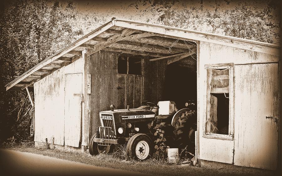 Farm Photograph - Old Ford by Faith Williams