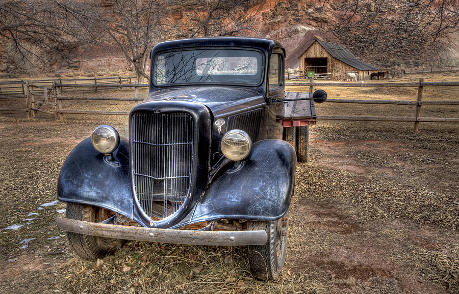 Old Ford Flatbed Photograph by Wendell Thompson