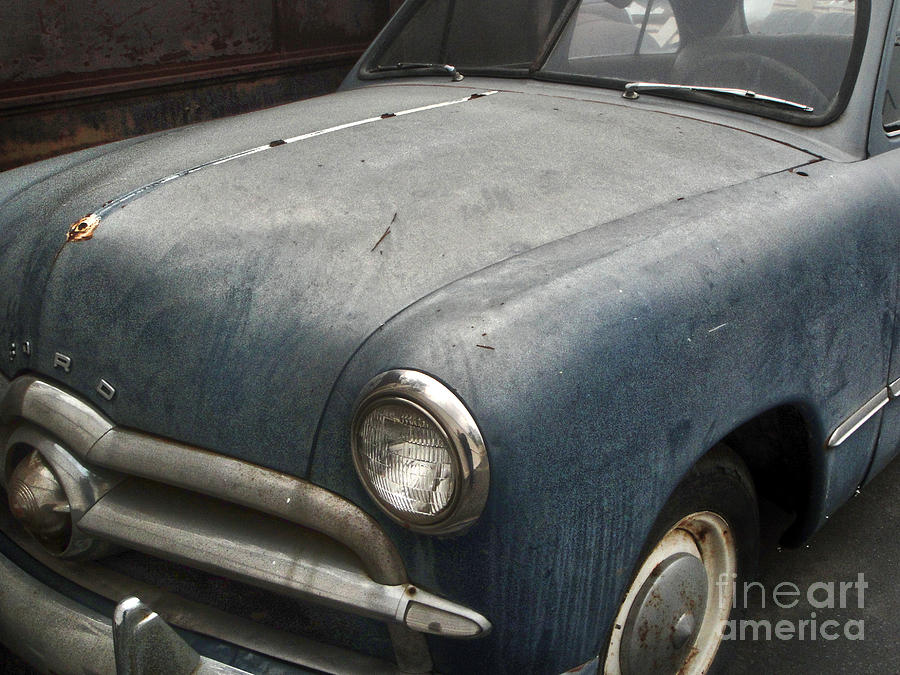Car Photograph - Old Ford by Gregory Dyer
