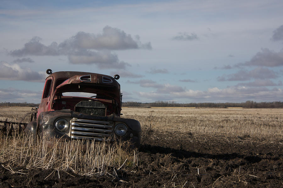Fall Photograph - Old Ford by Larysa  Luciw