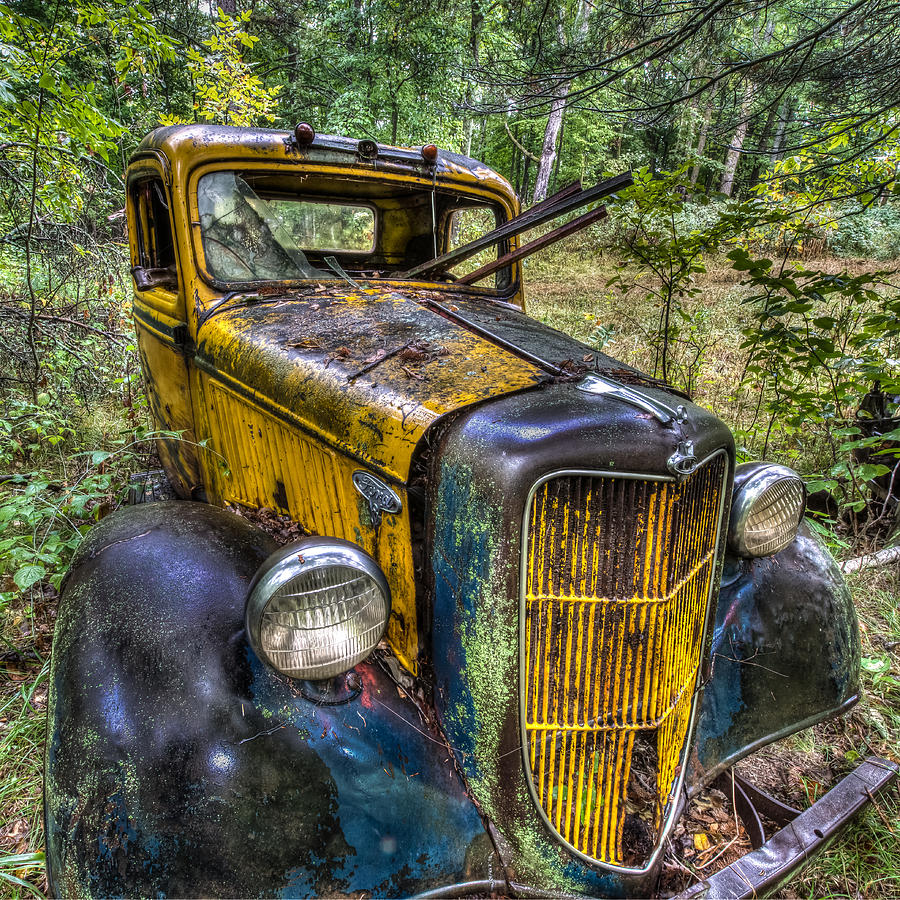 Old Ford Photograph by Paul Freidlund