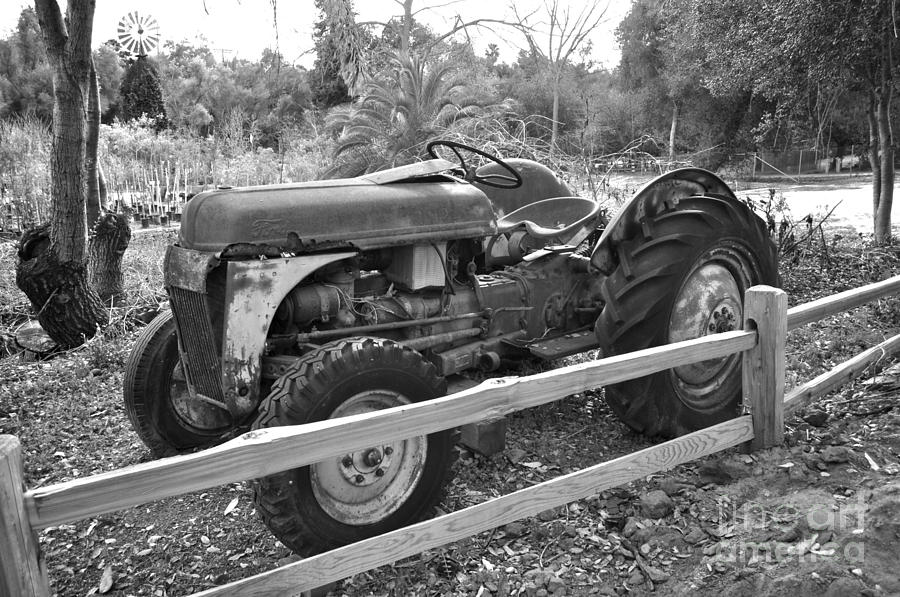 Old Ford Tractor Photograph by Bridgette Gomes