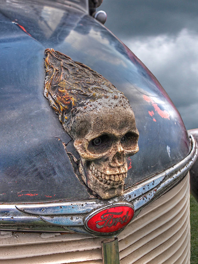Old Fords Never Die - Vertical Photograph by Gill Billington