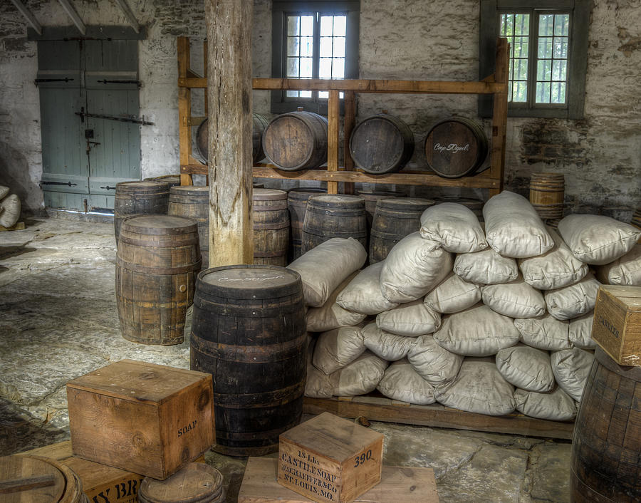 Old Fort Commissary Photograph by James Barber