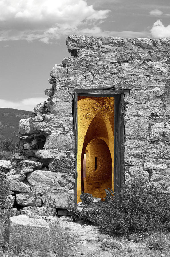 Old Fort Through The Magic Door Photograph by Greg Wells