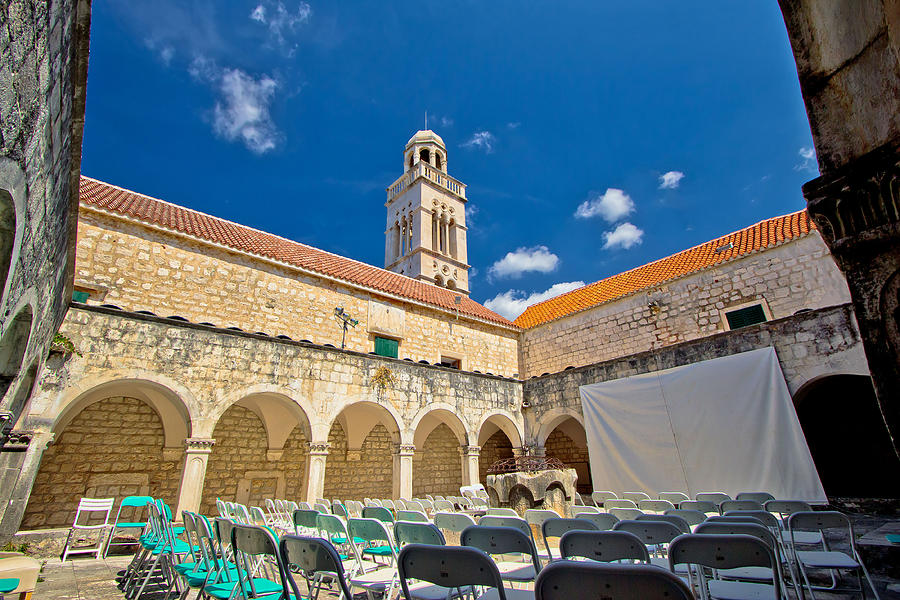 Old Franciscian monastery of Hvar Photograph by Brch Photography
