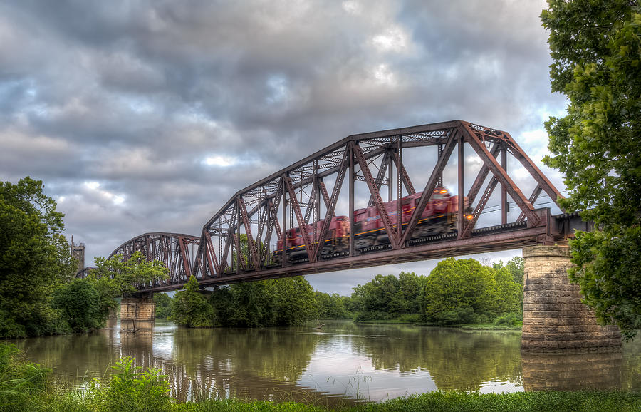 Old Frisco Bridge Photograph by James Barber