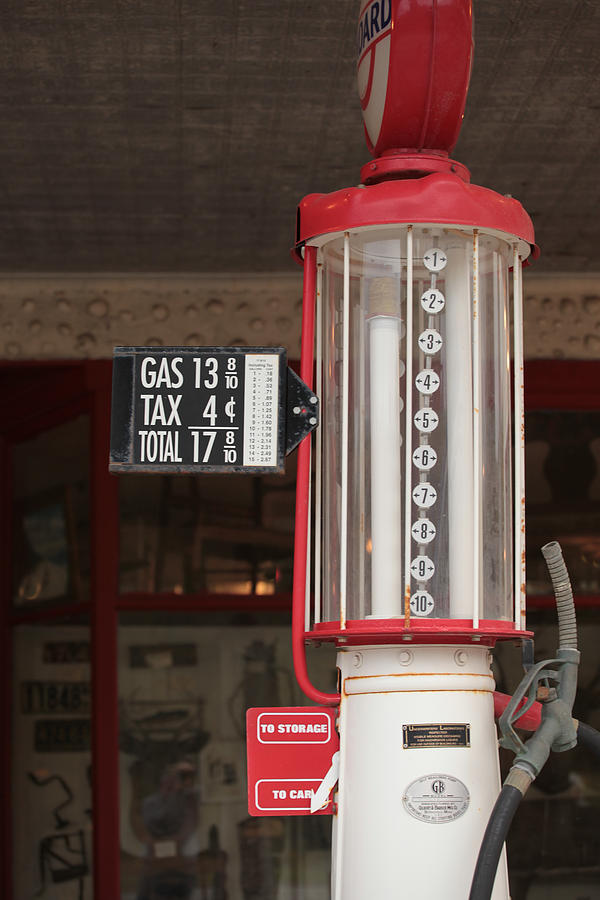 Old Gas Pump Photograph by Harold Rau