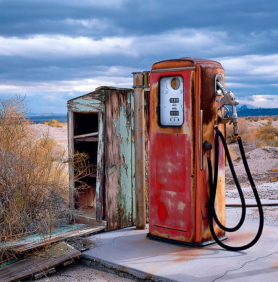 Old Gas Pumps Digital Art - Old Gas Pumps 2 by Marvin Blaine