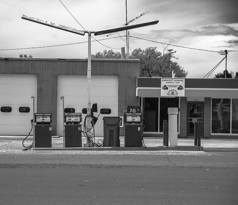 Old gas station Photograph by Kunal Mehra