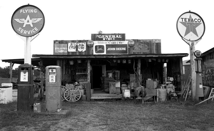 Old Gas Station Photograph by Rhonda Burger - Fine Art America