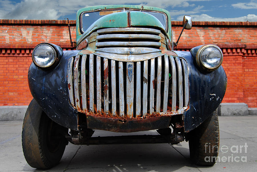 Old General Motors Truck Photograph by Carlos Alkmin