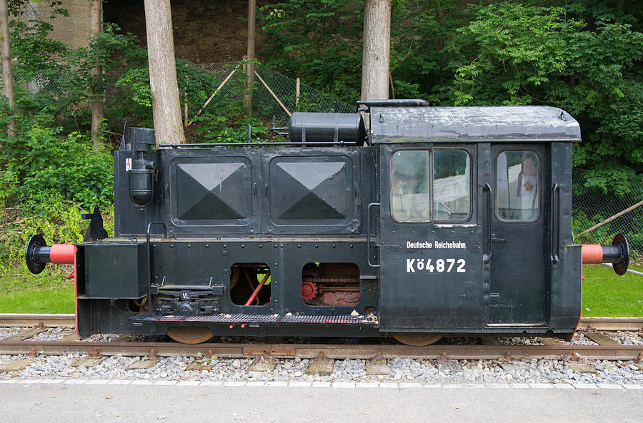Old german railway Locomotive Photograph by Matthias Hauser