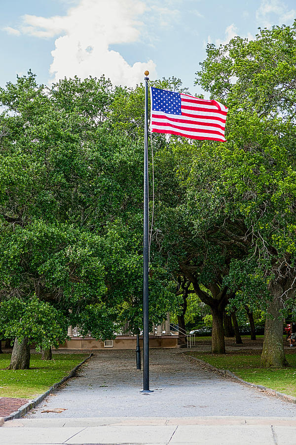 Old Glory High and Proud Photograph by Sennie Pierson